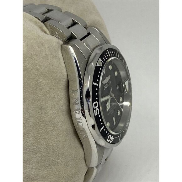 Invicta Pro Diver 8932 Men Silver Stainless Steel Analog Dial Quartz Watch RQ583 - Picture 5 of 12